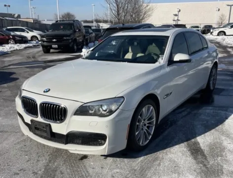 White 2013 BMW 7 Series 740Li xDrive Sedan 4D for sale in Elkridge, MD