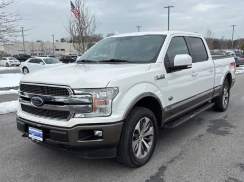 White 2018 Ford F-150 SuperCrew Cab King Ranch Pickup 4D 6 1/2 ft for sale in Elkridge, MD
