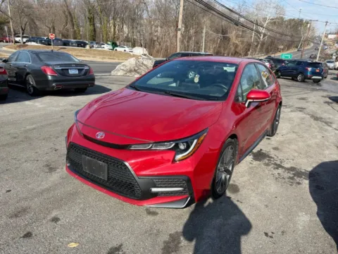 Red 2020 Toyota Corolla SE Nightshade Edition Sedan 4D for sale in Elkridge, MD