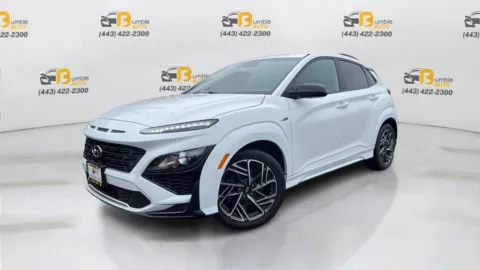 White 2022 Hyundai Kona N Line Sport Utility 4D for sale in Elkridge, MD