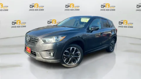Gray 2016 MAZDA CX-5 Grand Touring Sport Utility 4D for sale in Elkridge, MD
