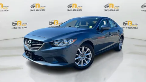 Blue 2017 MAZDA MAZDA6 Sport Sedan 4D for sale in Elkridge, MD