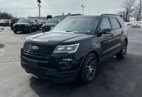 Black 2019 Ford Explorer Sport SUV 4D for sale in Elkridge, MD