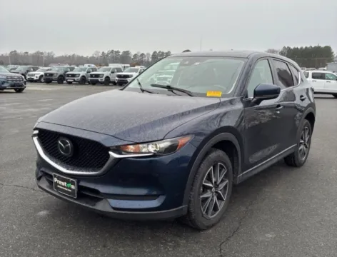 Blue 2018 MAZDA CX-5 Touring Sport Utility 4D for sale in Elkridge, MD