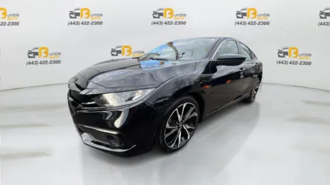 Black 2020 Honda Civic Sport Sedan 4D for sale in Elkridge, MD