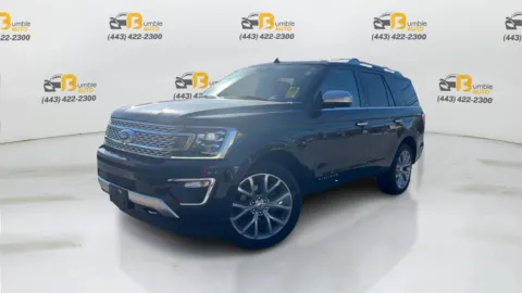 Black 2019 Ford Expedition Platinum Sport Utility 4D for sale in Elkridge, MD