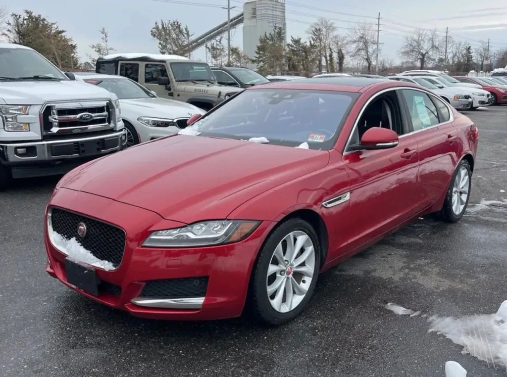 Red 2017 Jaguar XF 20d Premium Sedan 4D for sale in Elkridge, MD