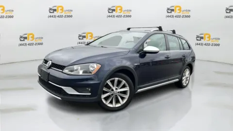 Blue 2017 Volkswagen Golf Alltrack TSI S Wagon 4D for sale in Elkridge, MD