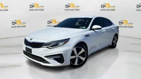 White 2020 Kia Optima S Sedan 4D for sale in Elkridge, MD