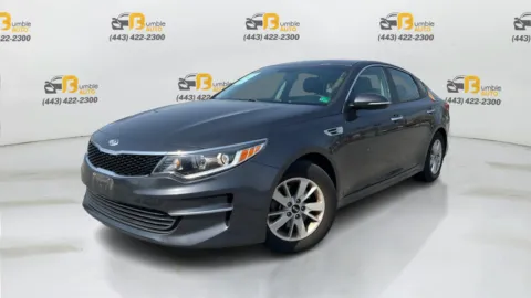 Gray 2018 Kia Optima LX Sedan 4D for sale in Elkridge, MD
