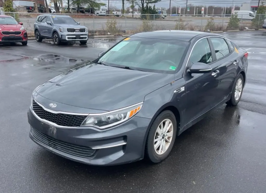 Gray 2018 Kia Optima LX Sedan 4D for sale in Elkridge, MD