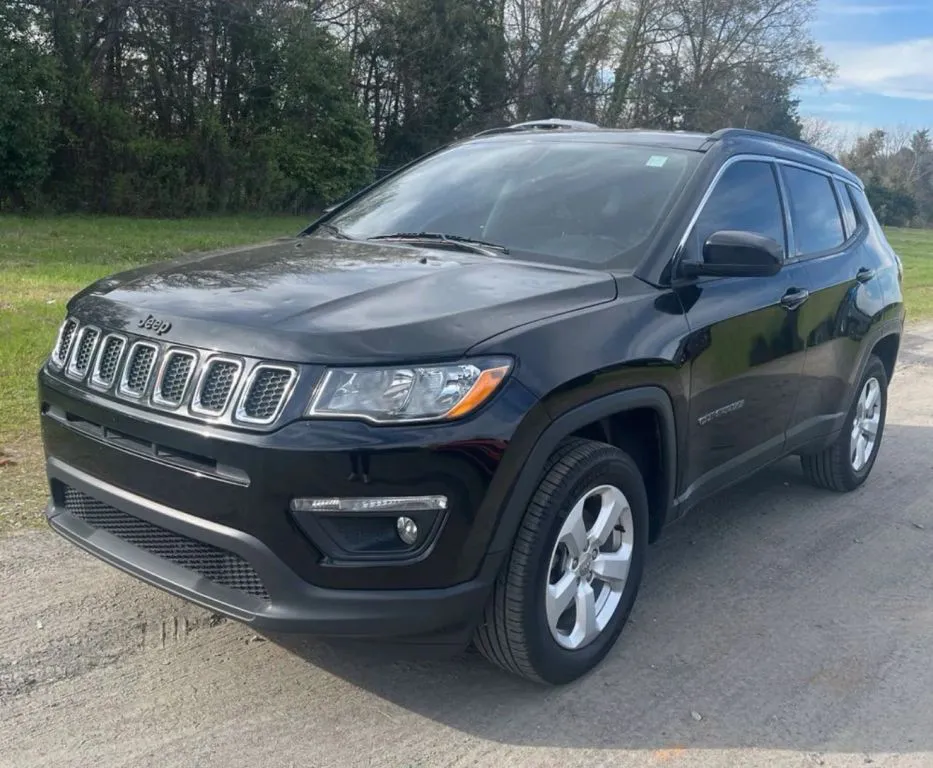 Black 2018 Jeep Compass Latitude Sport Utility 4D for sale in Elkridge, MD