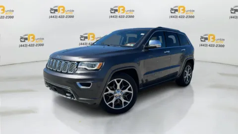 Gray 2020 Jeep Grand Cherokee Overland Sport Utility 4D for sale in Elkridge, MD