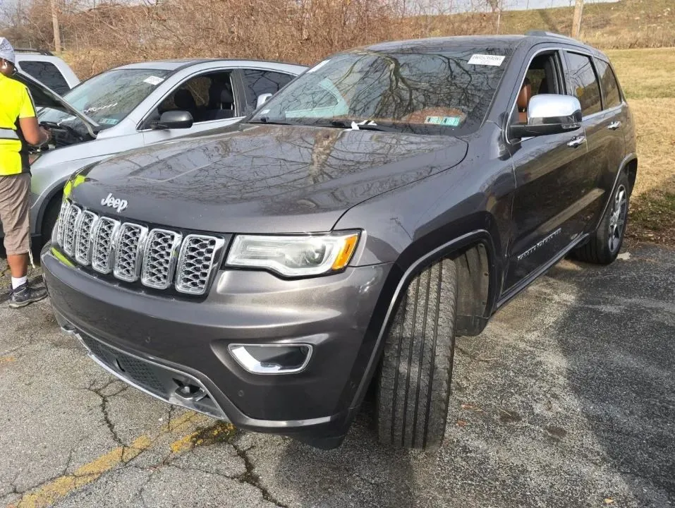 Gray 2020 Jeep Grand Cherokee Overland Sport Utility 4D for sale in Elkridge, MD