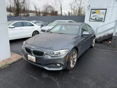 Gray 2016 BMW 4 Series 428i Gran Coupe 4D for sale in Elkridge, MD