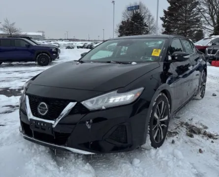 Black 2020 Nissan Maxima SV Sedan 4D for sale in Elkridge, MD