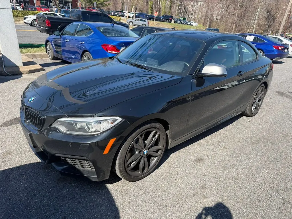 Black 2017 BMW 2 Series M240i xDrive Coupe 2D for sale in Elkridge, MD