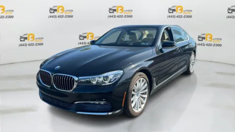 Black 2017 BMW 7 Series 740i xDrive Sedan 4D for sale in Elkridge, MD