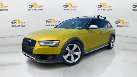 Yellow 2014 Audi allroad Premium Plus Wagon 4D for sale in Elkridge, MD