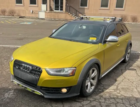 Yellow 2014 Audi allroad Premium Plus Wagon 4D for sale in Elkridge, MD