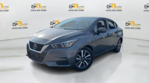 Gray 2020 Nissan Versa SV Sedan 4D for sale in Elkridge, MD