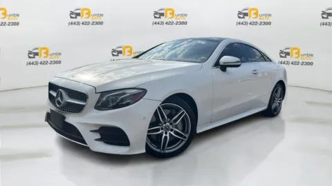 White 2020 Mercedes-Benz E-Class E 450 4MATIC Coupe 2D for sale in Elkridge, MD