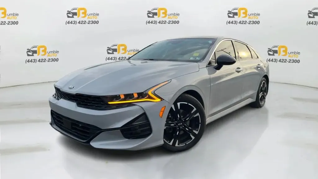 Gray 2021 Kia K5 GT-Line Sedan 4D for sale in Elkridge, MD