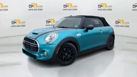 Blue 2018 MINI Convertible Cooper S Convertible 2D for sale in Elkridge, MD