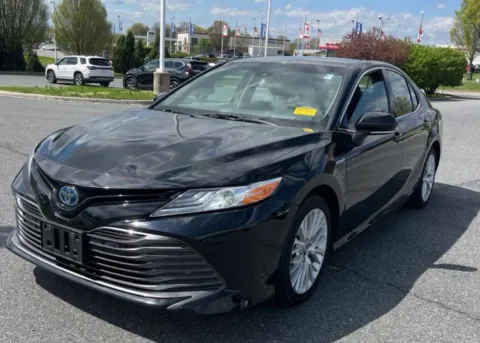 Black 2018 Toyota Camry Hybrid XLE Sedan 4D for sale in Elkridge, MD
