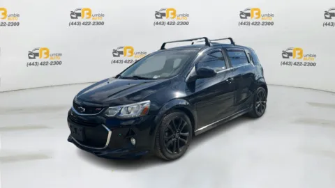 Black 2018 Chevrolet Sonic Premier Hatchback 4D for sale in Elkridge, MD