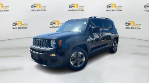 Black 2017 Jeep Renegade Sport SUV 4D for sale in Elkridge, MD