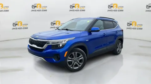 Blue 2021 Kia Seltos S 2.0 Sport Utility 4D for sale in Elkridge, MD