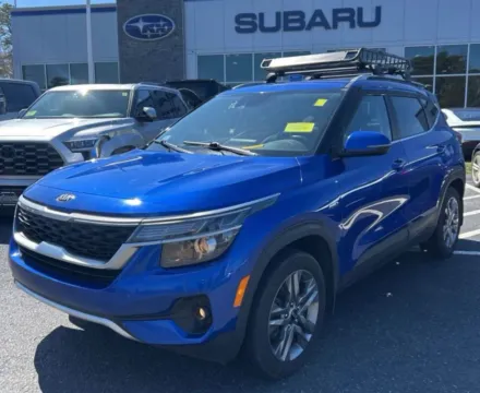 Blue 2021 Kia Seltos S 2.0 Sport Utility 4D for sale in Elkridge, MD