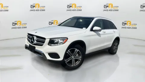 White 2017 Mercedes-Benz GLC 300 4MATIC Sport Utility 4D for sale in Elkridge, MD