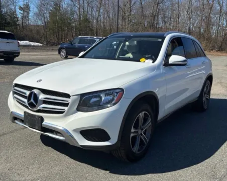 White 2017 Mercedes-Benz GLC 300 4MATIC Sport Utility 4D for sale in Elkridge, MD