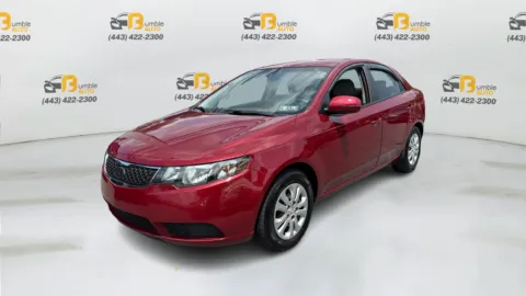 Red 2012 Kia Forte EX Sedan 4D for sale in Elkridge, MD