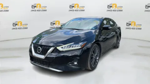 Black 2019 Nissan Maxima Platinum Sedan 4D for sale in Elkridge, MD