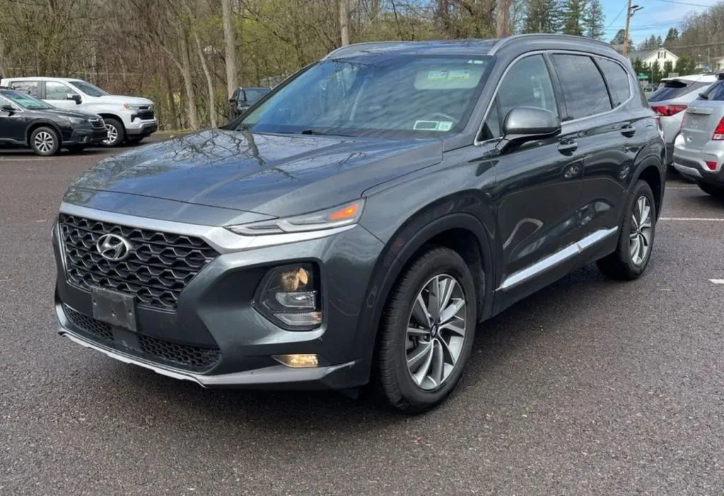 Gray 2019 Hyundai Santa Fe 2.4 SEL Plus Sport Utility 4D for sale in Elkridge, MD