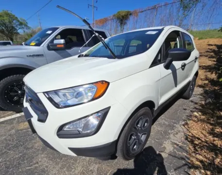White 2021 Ford EcoSport S Sport Utility 4D for sale in Elkridge, MD