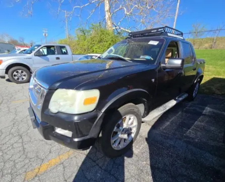 Black 2007 Ford Explorer Sport Trac Limited Sport Utility Pickup 4D for sale in Elkridge, MD