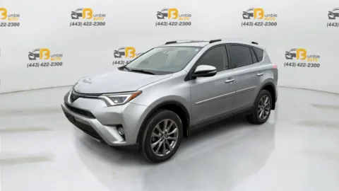 Silver 2018 Toyota RAV4 Limited Sport Utility 4D for sale in Elkridge, MD