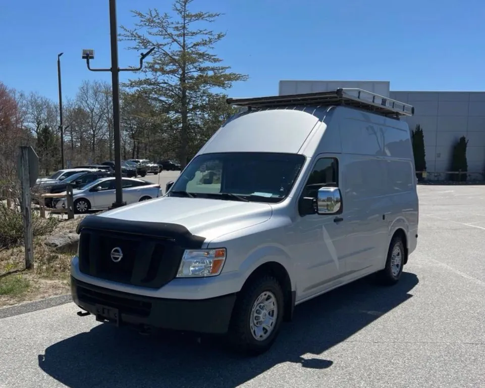 Gray 2019 Nissan NV2500 HD Cargo SV Van 3D for sale in Elkridge, MD