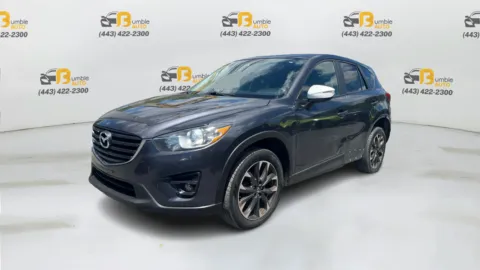 Gray 2016 MAZDA CX-5 Grand Touring Sport Utility 4D for sale in Elkridge, MD