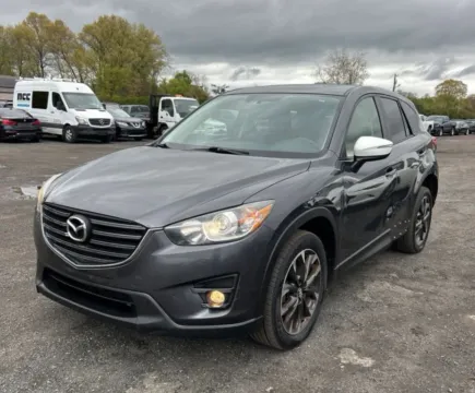 Gray 2016 MAZDA CX-5 Grand Touring Sport Utility 4D for sale in Elkridge, MD