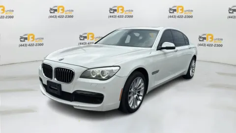 White 2013 BMW 7 Series 740Li xDrive Sedan 4D for sale in Elkridge, MD