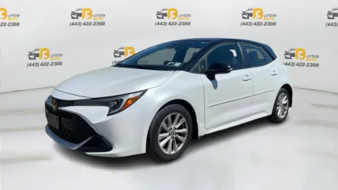 White 2023 Toyota Corolla Hatchback SE Hatchback 4D for sale in Elkridge, MD