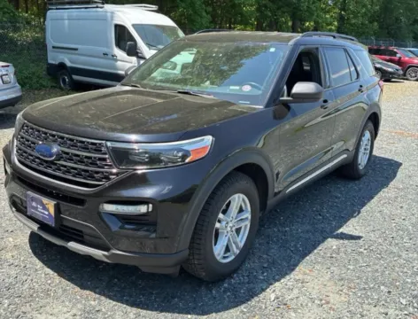 Black 2020 Ford Explorer XLT Sport Utility 4D for sale in Elkridge, MD