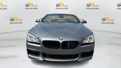 Photos of 2017 BMW 6 Series 650i Convertible 2D for sale in Elkridge, MD at Bumble Auto - Elkridge
