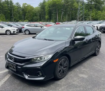 Black 2017 Honda Civic EX Hatchback 4D for sale in Elkridge, MD
