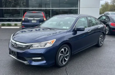 Blue 2017 Honda Accord EX Sedan 4D for sale in Elkridge, MD